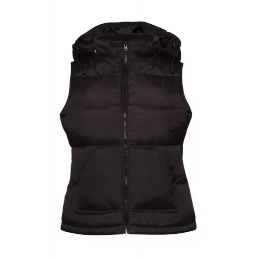 Női ujjatlan mellény B and C Zen-/women Bodywarmer XL, Fekete
