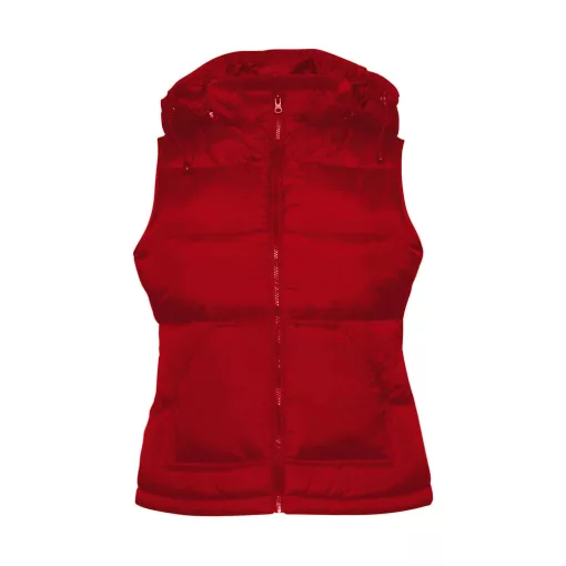 Női ujjatlan mellény B and C Zen-/women Bodywarmer XS, Piros