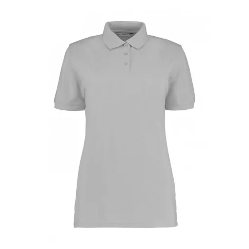Női rövid ujjú galléros póló Kustom Kit Ladies' Classic Fit Polo Superwash 60 4XL, Heather szü