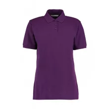 Női rövid ujjú galléros póló Kustom Kit Ladies' Classic Fit Polo Superwash 60 2XL, Sötét Lila