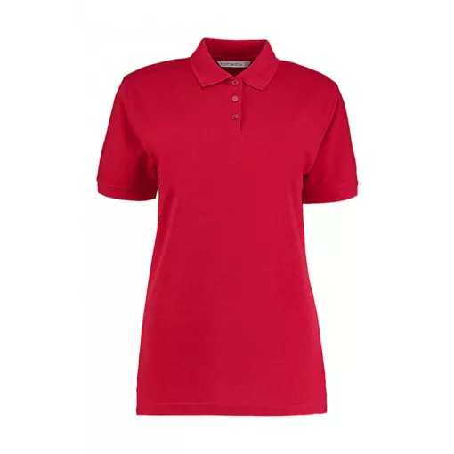 Női rövid ujjú galléros póló Kustom Kit Ladies' Classic Fit Polo Superwash 60 2XS, Piros