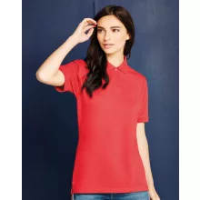 Női rövid ujjú galléros póló Kustom Kit Ladies\' Classic Fit Polo Superwash 60 XS, Málna