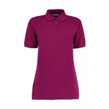 Női rövid ujjú galléros póló Kustom Kit Ladies' Classic Fit Polo Superwash 60 XL, Magenta
