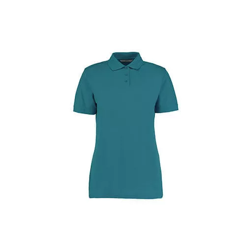 Női rövid ujjú galléros póló Kustom Kit Ladies' Classic Fit Polo Superwash 60 XS, Jade