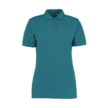 Női rövid ujjú galléros póló Kustom Kit Ladies' Classic Fit Polo Superwash 60 2XL, Jade