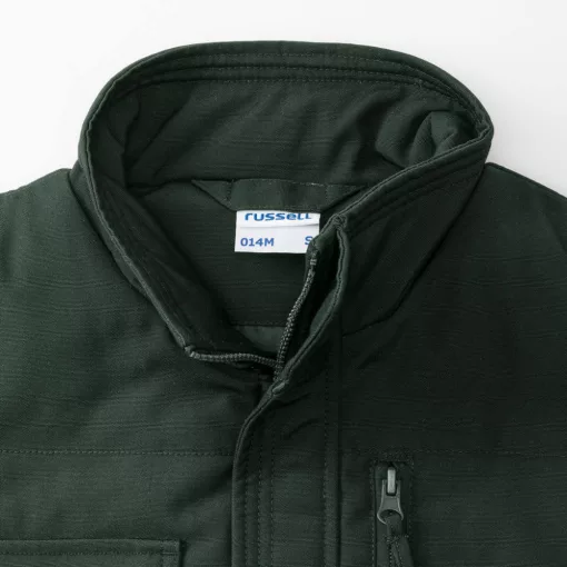 Férfi ujjatlan mellény munkaruha Russell Europe Heavy Duty Workwear Gilet 3XL, Sötétzöld