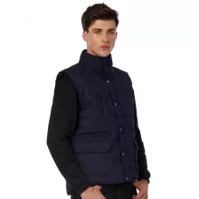 Uniszex ujjatlan mellény B and C Bodywarmer Explorer 3XL, Fekete