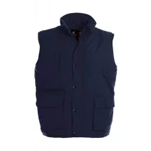 Uniszex ujjatlan mellény B and C Bodywarmer Explorer 3XL, Sötétkék (navy)