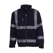 Uniszex Softshell munkaruha Yoko Fluo Softshell Jacket M, Fekete