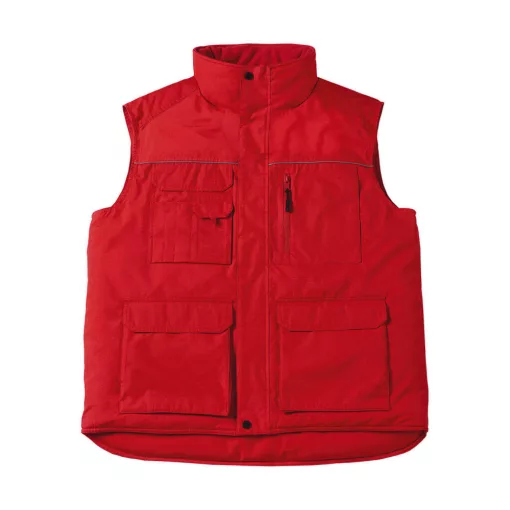 Férfi ujjatlan mellény munkaruha B and C Expert Pro Workwear Bodywarmer 2XL, Piros