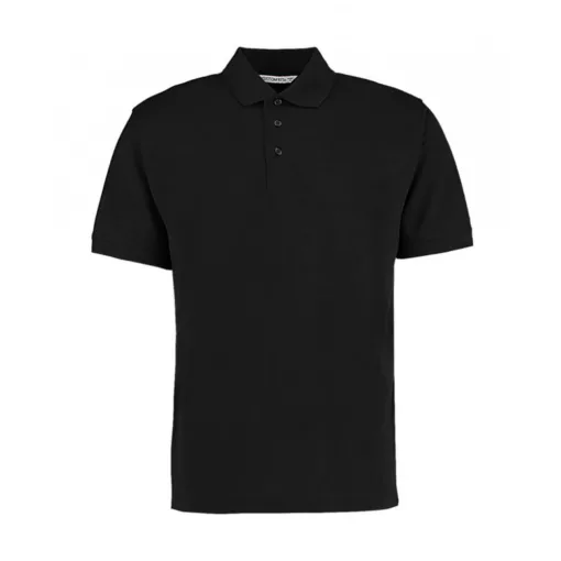 Férfi rövid ujjú galléros póló Kustom Kit Men's Classic Fit Polo Superwash 60 XS, Fekete