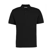 Férfi rövid ujjú galléros póló Kustom Kit Men's Classic Fit Polo Superwash 60 L, Fekete
