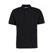 Férfi rövid ujjú galléros póló Kustom Kit Men's Classic Fit Polo Superwash 60 3XL, Fekete