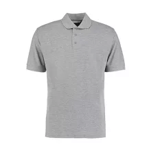 Férfi rövid ujjú galléros póló Kustom Kit Men's Classic Fit Polo Superwash 60 M, Heather szürk