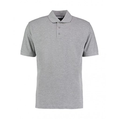 Férfi rövid ujjú galléros póló Kustom Kit Men's Classic Fit Polo Superwash 60 2XL, Heather szü