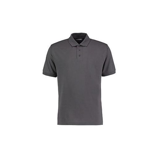 Férfi rövid ujjú galléros póló Kustom Kit Men's Classic Fit Polo Superwash 60 5XL, Szénszürke