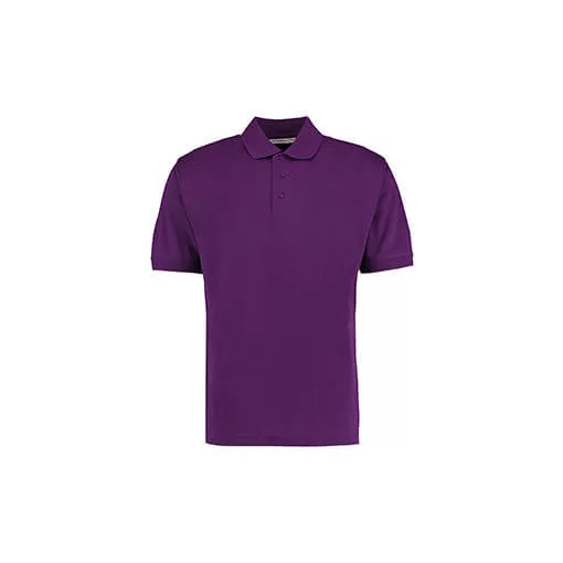 Férfi rövid ujjú galléros póló Kustom Kit Men's Classic Fit Polo Superwash 60 XL, Sötét Lila