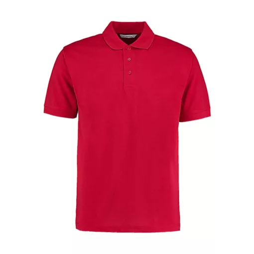 Férfi rövid ujjú galléros póló Kustom Kit Men's Classic Fit Polo Superwash 60 XS, Piros