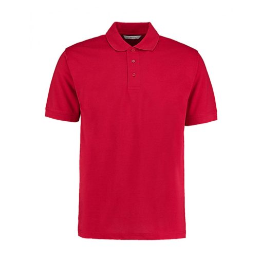 Férfi rövid ujjú galléros póló Kustom Kit Men's Classic Fit Polo Superwash 60 2XL, Piros