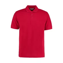 Férfi rövid ujjú galléros póló Kustom Kit Men's Classic Fit Polo Superwash 60 4XL, Piros