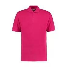 Férfi rövid ujjú galléros póló Kustom Kit Men's Classic Fit Polo Superwash 60 XL, Málna