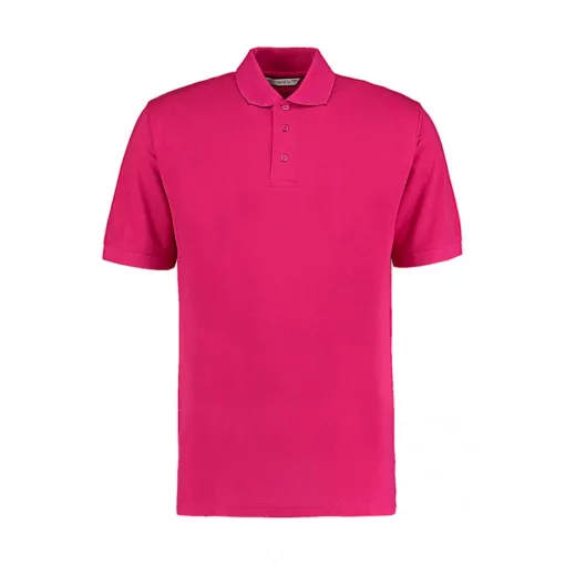 Férfi rövid ujjú galléros póló Kustom Kit Men's Classic Fit Polo Superwash 60 2XL, Málna