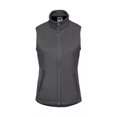 Női ujjatlan mellény Russell Europe Ladies' Smart Softshell Gilet 2XL, Konvoj szürke
