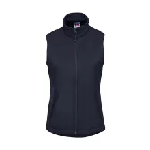 Női ujjatlan mellény Russell Europe Ladies' Smart Softshell Gilet XS, Sötétkék (navy)