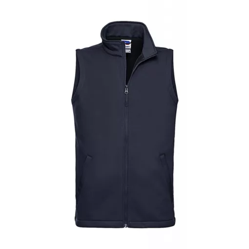 Férfi ujjatlan Softshell Russell Europe Men's Smart Softshell Gilet XS, Sötétkék (navy)