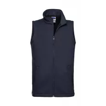 Férfi ujjatlan Softshell Russell Europe Men's Smart Softshell Gilet M, Sötétkék (navy)