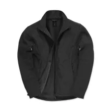 Férfi hosszú ujjú Softshell B and C ID.701 Softshell Jacket XL, Fekete/fekete