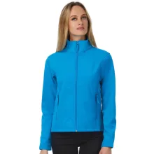Női Softshell  Hosszú ujjú B&C Softshell Jacket ID.701/women   Fehér/fehér   urespolo.hu