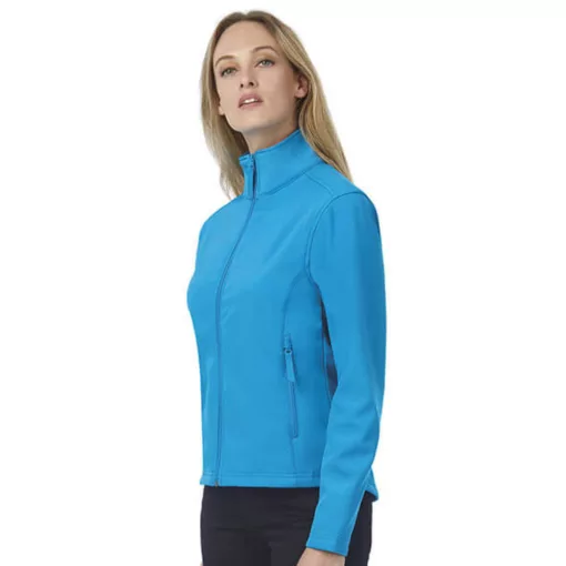 Női Softshell  Hosszú ujjú B&C Softshell Jacket ID.701/women  Fehér/fehér