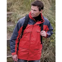 Uniszex Kabát Kapucnis  Result Seneca Hi-Activity Jacket -2XL, Sötétkék (navy)