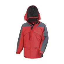 Uniszex Kabát Kapucnis  Result Seneca Hi-Activity Jacket -3XL, Sötétkék (navy)