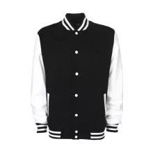 Női Kabát  hosszú ujjú FDM College Jacket   Fekete/Fehér   urespolo.hu