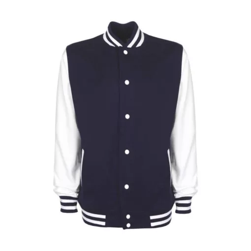 Női Kabát  hosszú ujjú FDM College Jacket   Fekete/Fehér   urespolo.hu