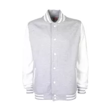 Női Kabát  hosszú ujjú FDM College Jacket   Sportszürke/fehér   urespolo.hu