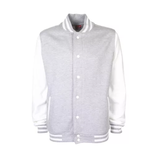 Női Kabát  hosszú ujjú FDM College Jacket   Sportszürke/fehér   urespolo.hu