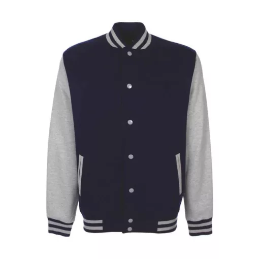 Női Kabát  hosszú ujjú FDM College Jacket   Sportszürke/fehér   urespolo.hu