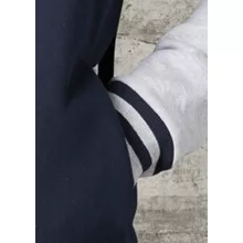 Női Kabát  hosszú ujjú FDM College Jacket   Sötétkék navy/fehér   urespolo.hu