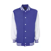 Női Kabát  hosszú ujjú FDM College Jacket   Sötétkék navy/fehér   urespolo.hu