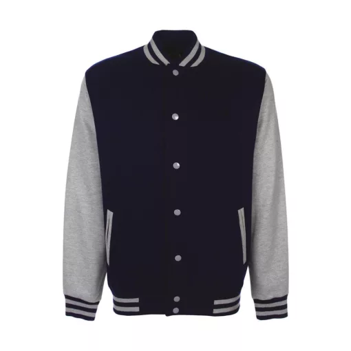 Női Kabát  hosszú ujjú FDM College Jacket   Sötétkék/Sportszürke   urespolo.hu