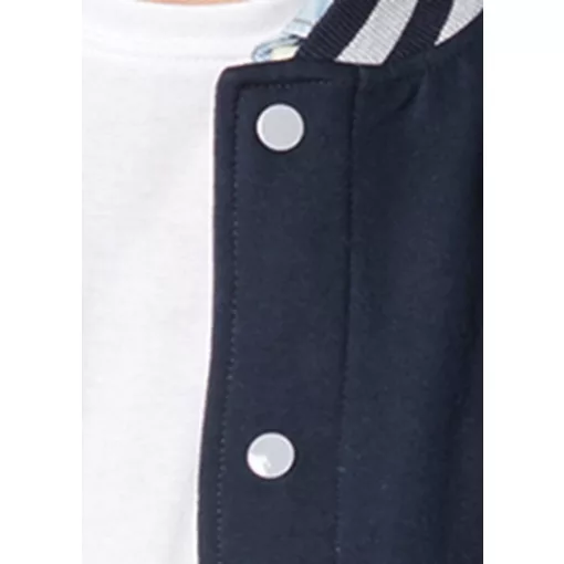 Női Kabát  hosszú ujjú FDM College Jacket   Király/fehér   urespolo.hu