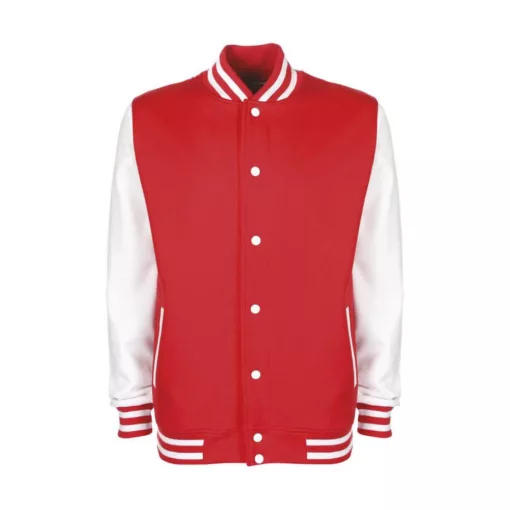 Női Kabát  hosszú ujjú FDM College Jacket   Lila/fehér   urespolo.hu