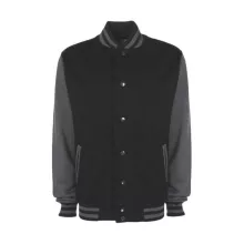 Női Kabát  hosszú ujjú FDM College Jacket   Kelly zöld/fehér   urespolo.hu