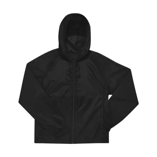 B and C Reset Lined Windbreaker széldzseki JG004 Black 3XL
