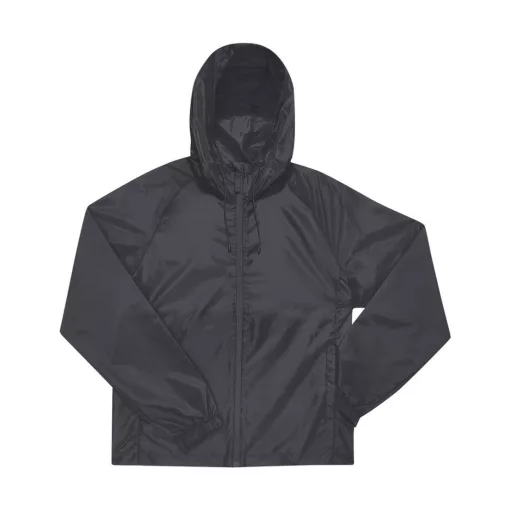 B and C Reset Lined Windbreaker széldzseki JG004 Dark Grey M