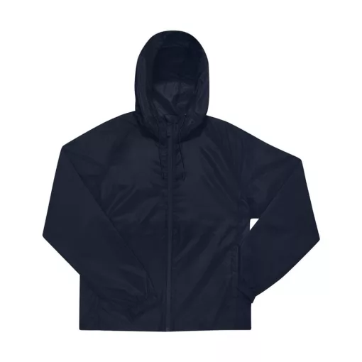 B and C Reset Lined Windbreaker széldzseki JG004 Navy XL