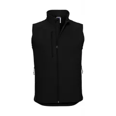 Férfi ujjatlan Softshell Russell Europe Softshell Gilet M, Fekete